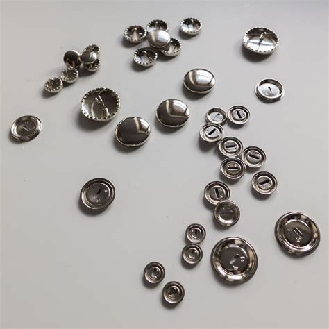 fabric cover metal buttons|self cover buttons.